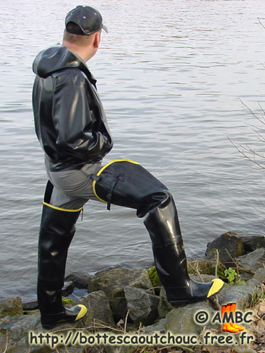 Wonderful picture; rubber and waders, Germany, 2009.