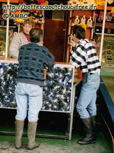 2 booted guys at the festival, Paris, 1998. 