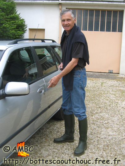 Jaques is wearing Le Chameau St Hubert boots, 2006.