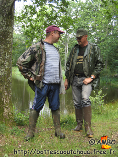 With Pascal at "Evées pound", 2007.