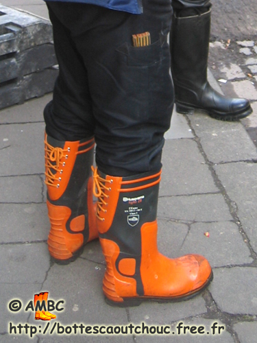 Markus & Roger rubber boots, 2007.