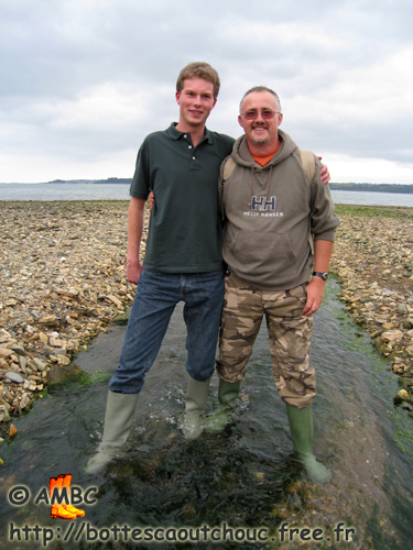 With Pascal, France, 2008.