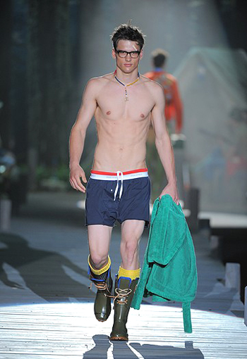 « Collection Dsquared² », Men, Milano, Spring 2009-2010.