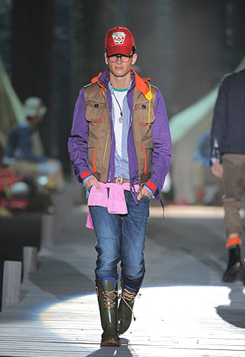 « Collection Dsquared² », Men, Milano, Spring 2009-2010.