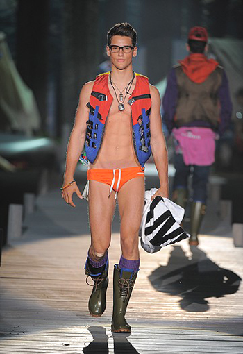 « Collection Dsquared² », Men, Milano, Spring 2009-2010.
