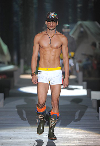 « Collection Dsquared² », Men, Milano, Spring 2009-2010.