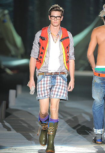 « Collection Dsquared² », Men, Milano, Spring 2009-2010.