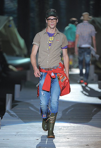 « Collection Dsquared² », Men, Milano, Spring 2009-2010.