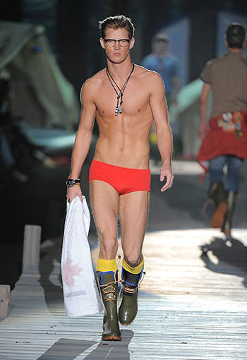 « Collection Dsquared² », Men, Milano, Spring 2009-2010.