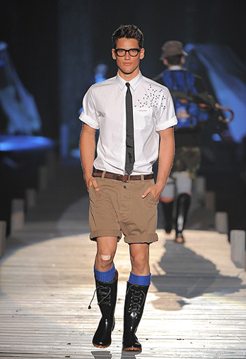 « Collection Dsquared² », Men, Milano, Spring 2009-2010.
