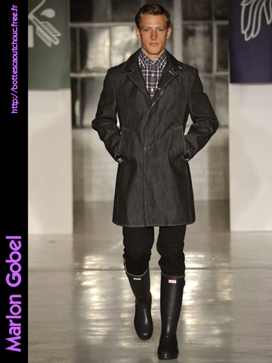Marlon Gobel : The Punishment of Luxury. Rubber boots, wellies, fashion; 2013.
