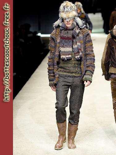« Collection D&G », Winter 2008-2009.