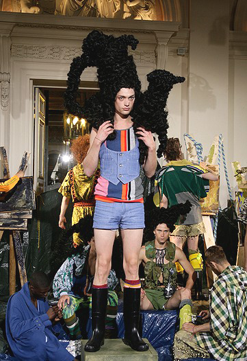 « Collection Bernhard Willhelm », Men, Milano, Spring 2009-2010.