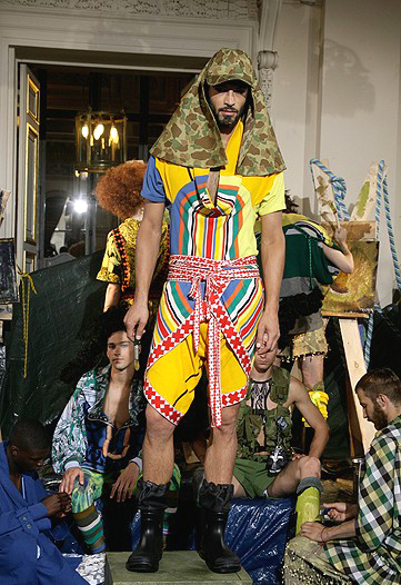 « Collection Bernhard Willhelm », Men, Milano, Spring 2009-2010.