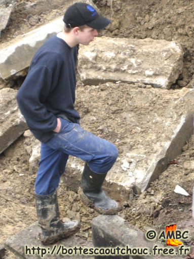 Young worker in Eupen, Belgium, March 2010.
