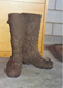 Muddy boots