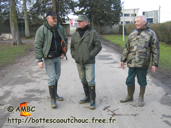 Pascal, Paul & René at Dammarie Les Lys, May 2006.