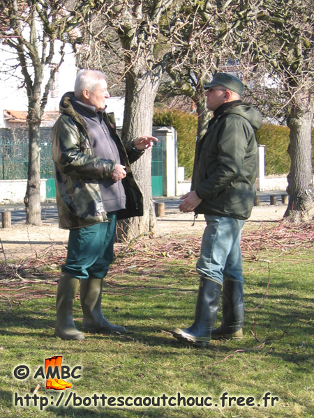 René & H.-Paul at Le Mée sur Seine, 2006