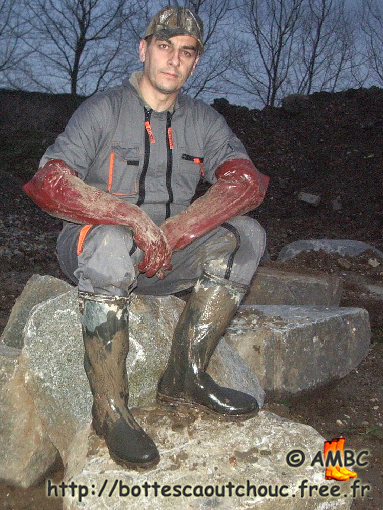 Muddy Ricky. Gummistiefel, bottes caoutchouc, gumboots, 2009.
