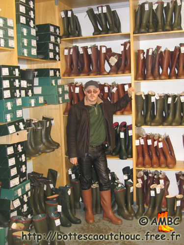 In Aigle shop, Troyes, 2005.