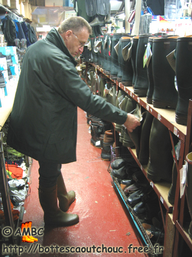 Hurrah for Aigle rubber boots, Belgium, 2006.
