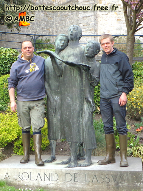 Kurt & Steven, 2013. Gummistiefel, bottes caoutchouc, rubber boots, rubber laarzen, stivali di gomma.