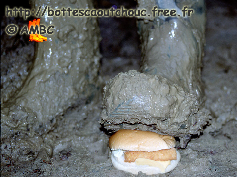 Muddy boots vs Fishburger