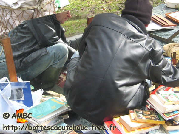 PVC boots and books, Seine & Marne, 2006.
