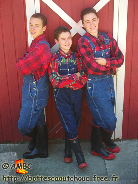 Rubber boots are cool !