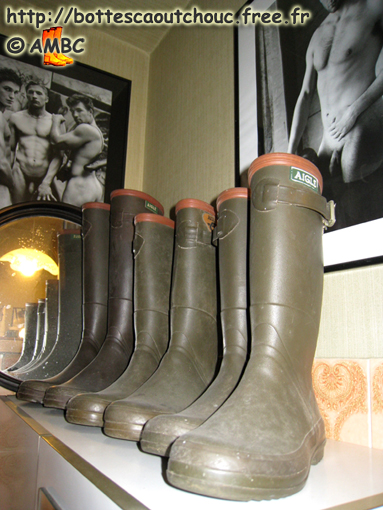 The House of the Rubber Boot, France. Das Haus der Gummistiefel, Frankreich.