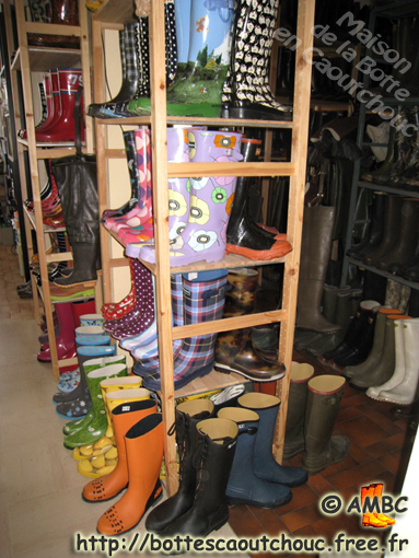 The House of the Rubber Boot, France. Das Haus der Gummistiefel, Frankreich.