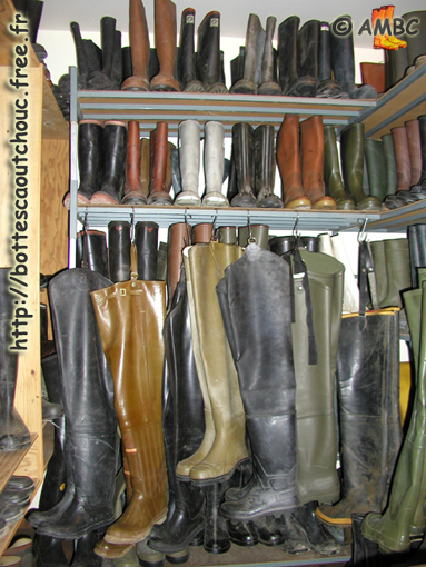 The House of the Rubber Boot, France. Das Haus der Gummistiefel, Frankreich.