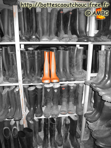 The House of the Rubber Boot, France. Das Haus der Gummistiefel, Frankreich.