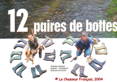 12 RUBBER BOOTS !