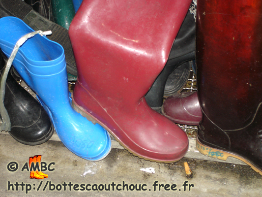 Plastic wellies; Gummistiefel, botas de hule, 2009.
