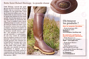 copyright "REVUE NATIONALE DE LA CHASSE" 2013.