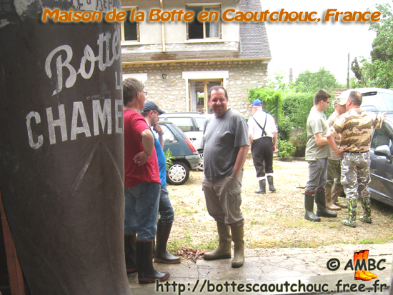 Meeting at the House of the Rubber Boot, France, July 2010.