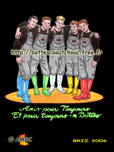 BRIZ, 'The 5 booted friends', AMBC, 2006.