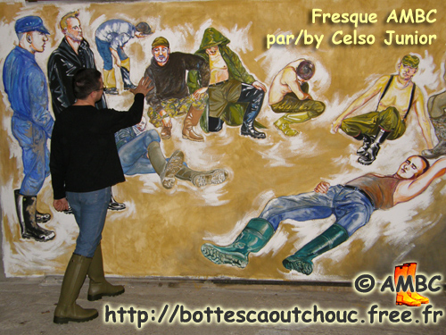Fabrice comments the painting, May 2007.