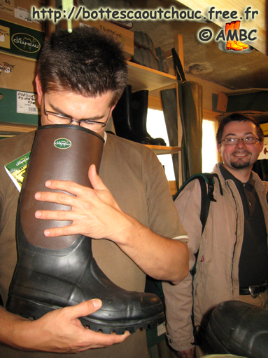 What a boot !, HRB, Sept. 2007. Gummistiefel.