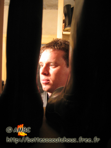 Christophe in 'Boots Paradise', January 2007.