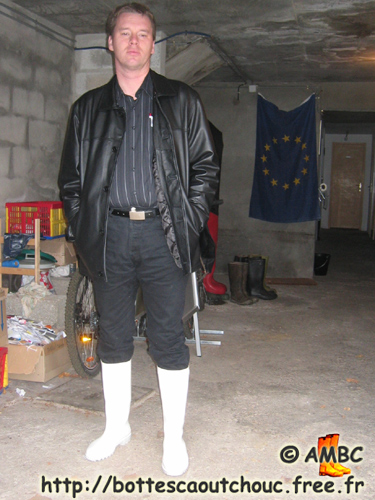 Christophe, aka 'White Wellies", January 2007.