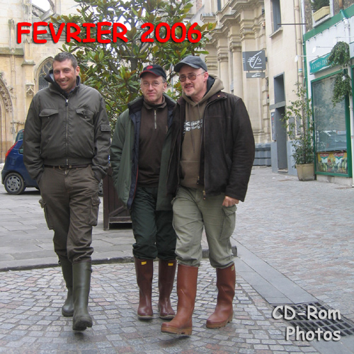 PAOLO, ROGER & PASCAL IN MELUN, FEBRUARY 2006.