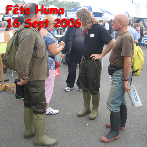 ROGER, PIERRE & PAUL AT L'HUMA FESTIVAL, SEPT. 2006.