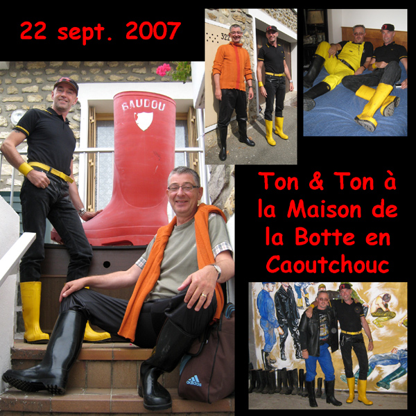 Ton & Ton, artists, at the House, Sept. 2007.