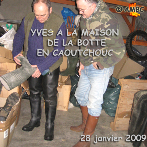 Rubberbooted Yves, from Lille, JAN. 2009.