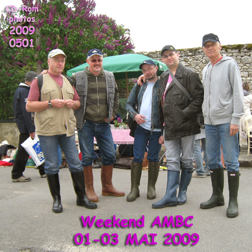 Roger, Pascal, Fabrice, Fred & Jaques, AMBC, May 2009.