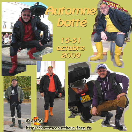 Pascal in rubber boots, Gummistiefel, stivali di gomma, 2009.