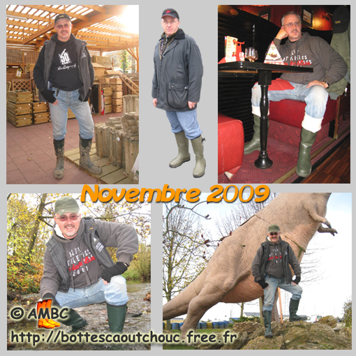 Pascal & Roger, gumboots fans, Gummistiefel, stivali di gomma, 2009.