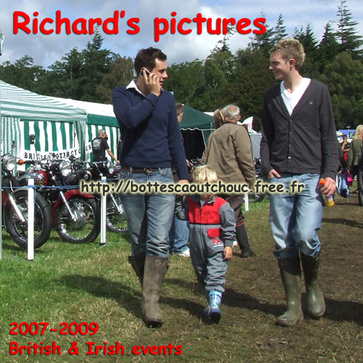 Mates wearing gumboots in UK & IRL, 2007- 2009.